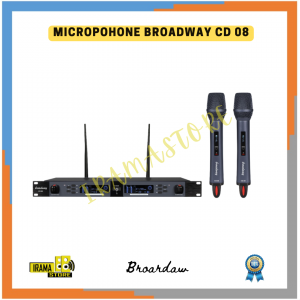 Mic Wireless Broadway CD-08 With rechargeble battrey